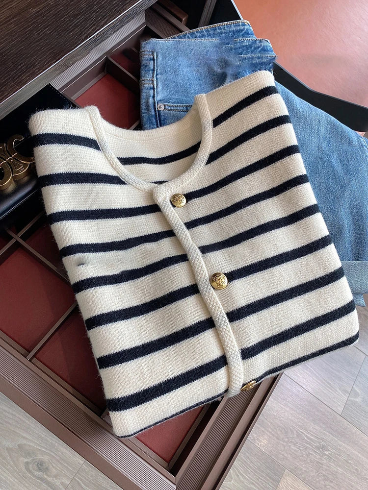 Cardigan Listrado | Lara